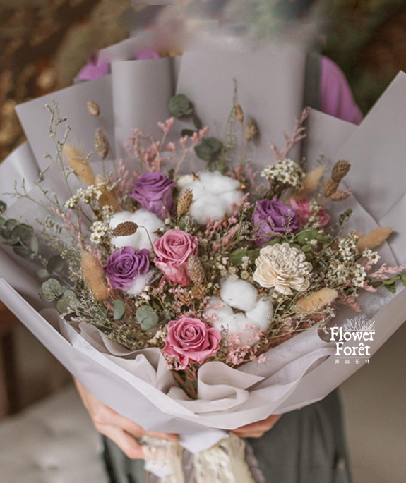 永生紫戀 | 花束