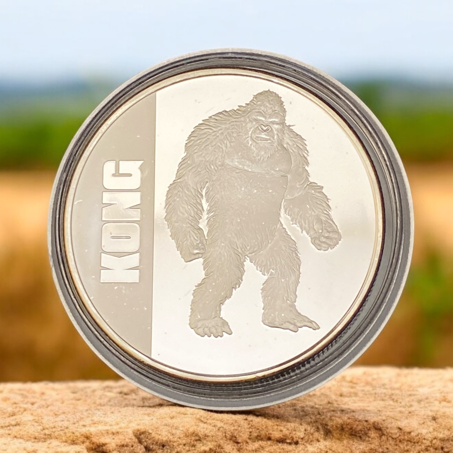 2021 Niue Kong 1 oz 99.99 silver coin