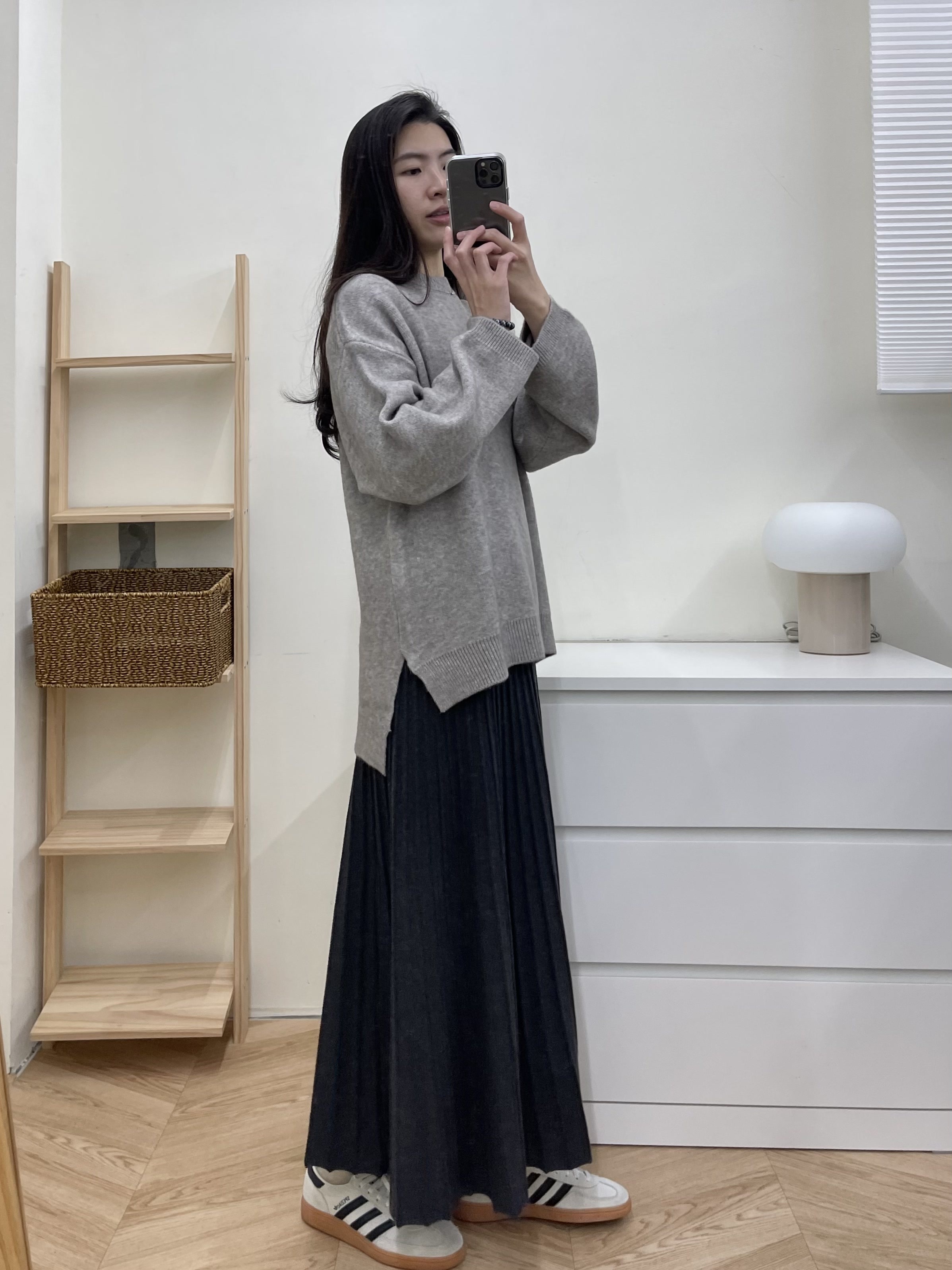 百搭素色長毛衣*2色