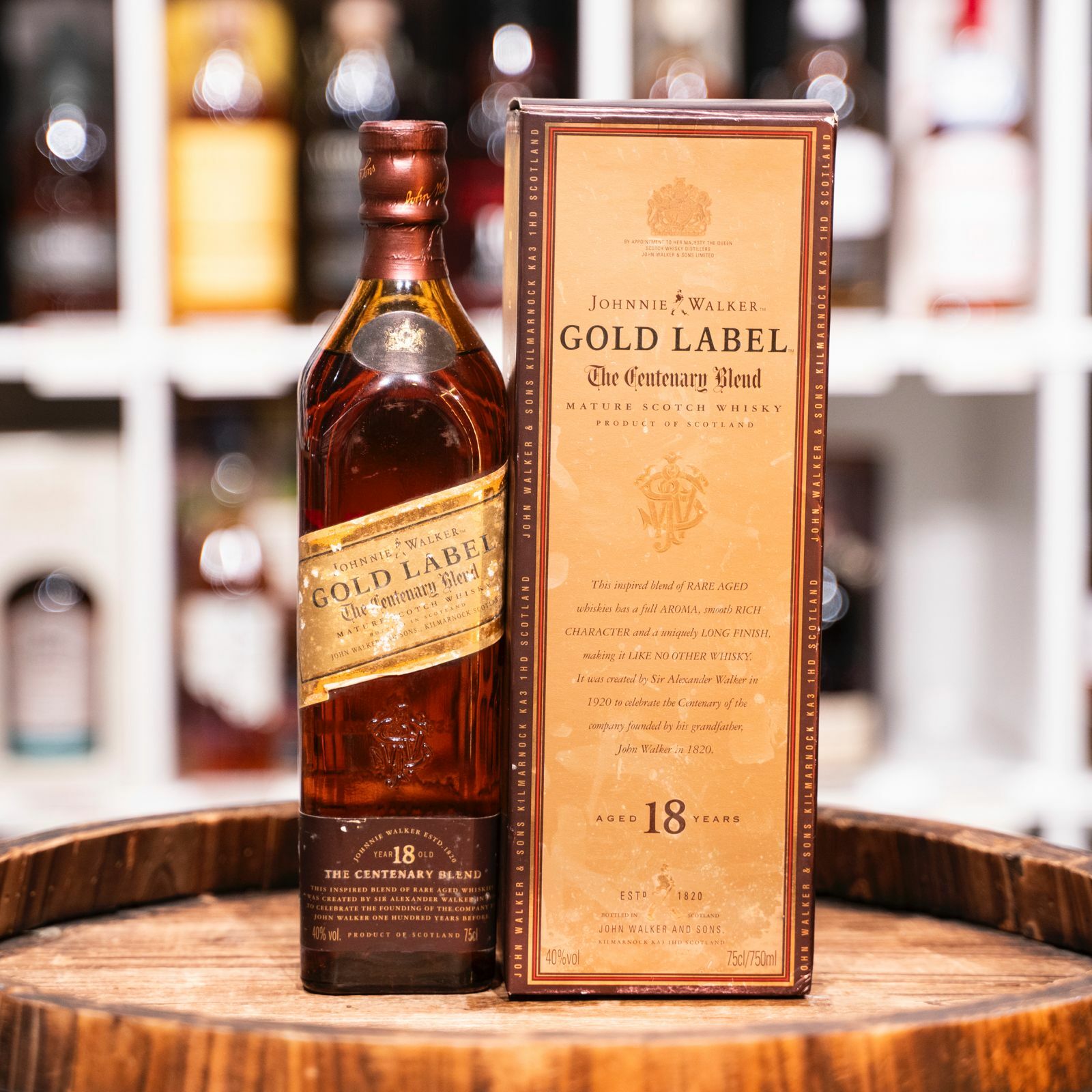 Johnnie Walker Gold Label 18 Years Old The Centenary Blend (Gift Box)