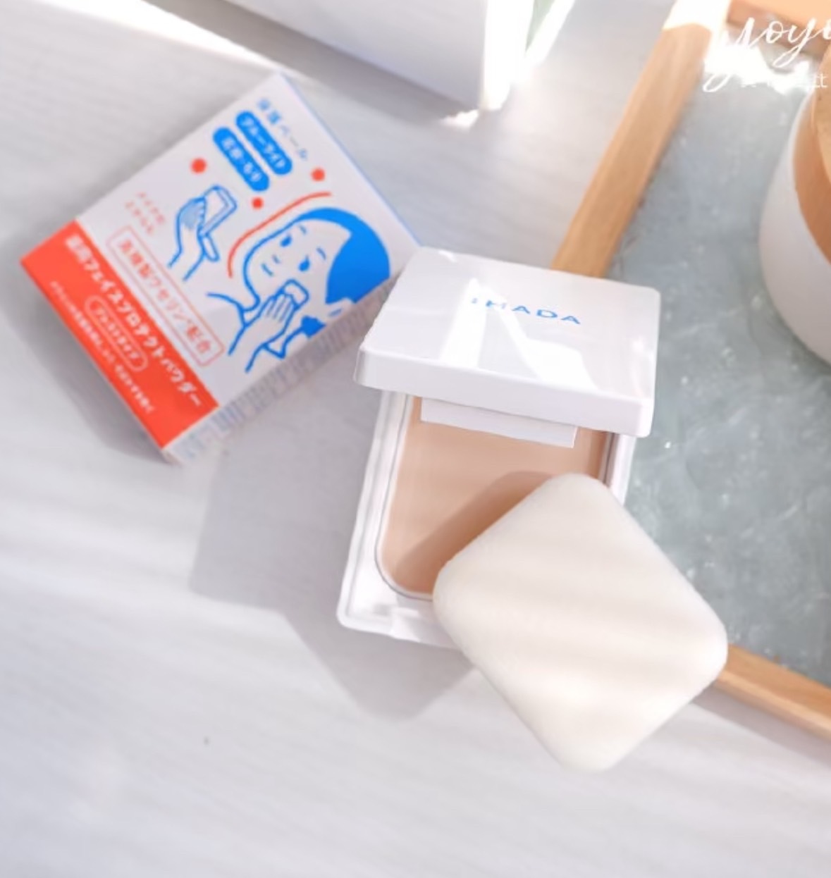 （現貨） IHADA 防護粉餅9g 補充蕊