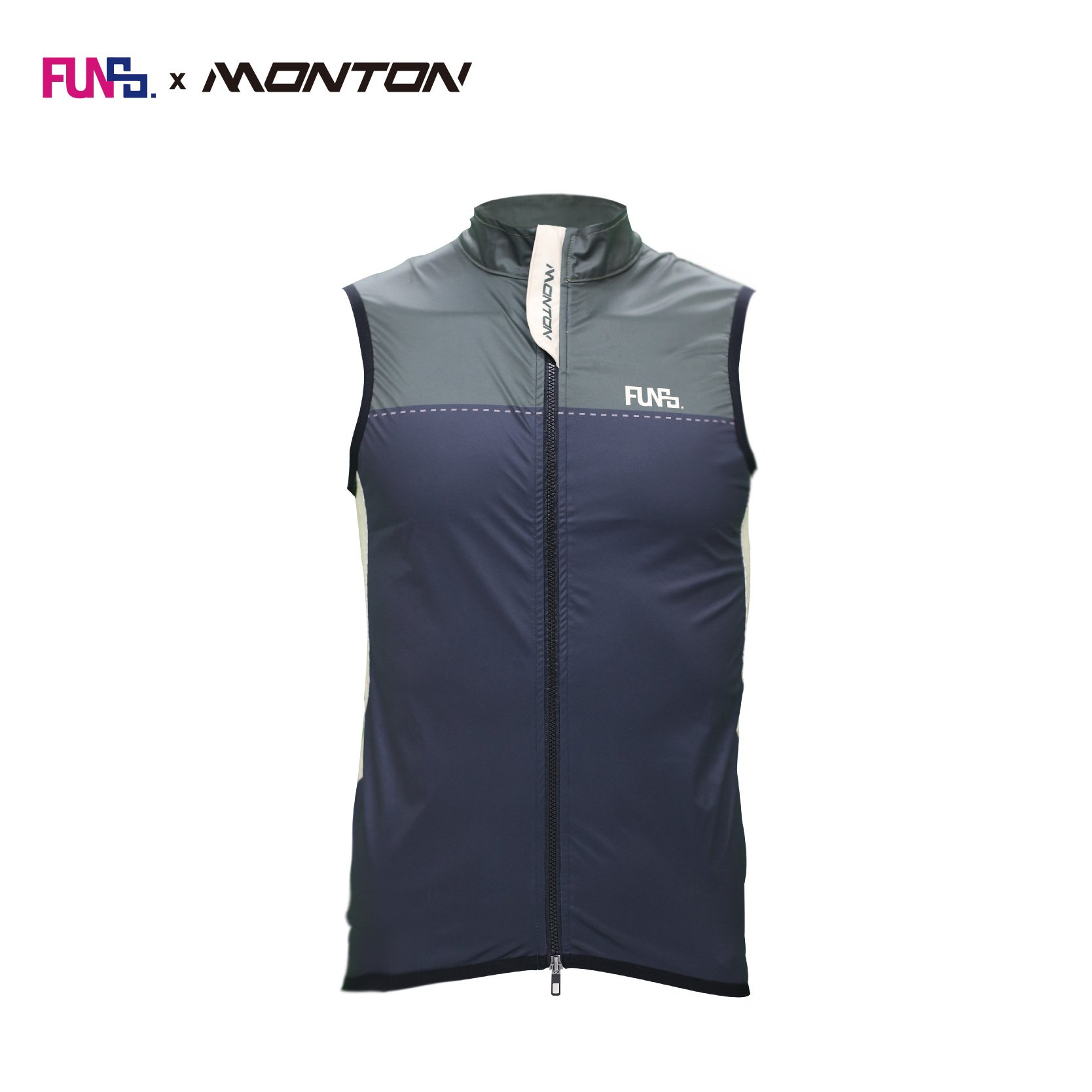 FUN8 軍綠防風背心