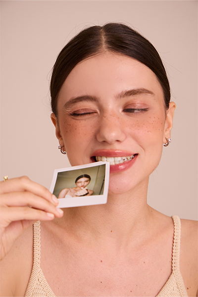 單鑽之星 。夾式耳環 (銀)