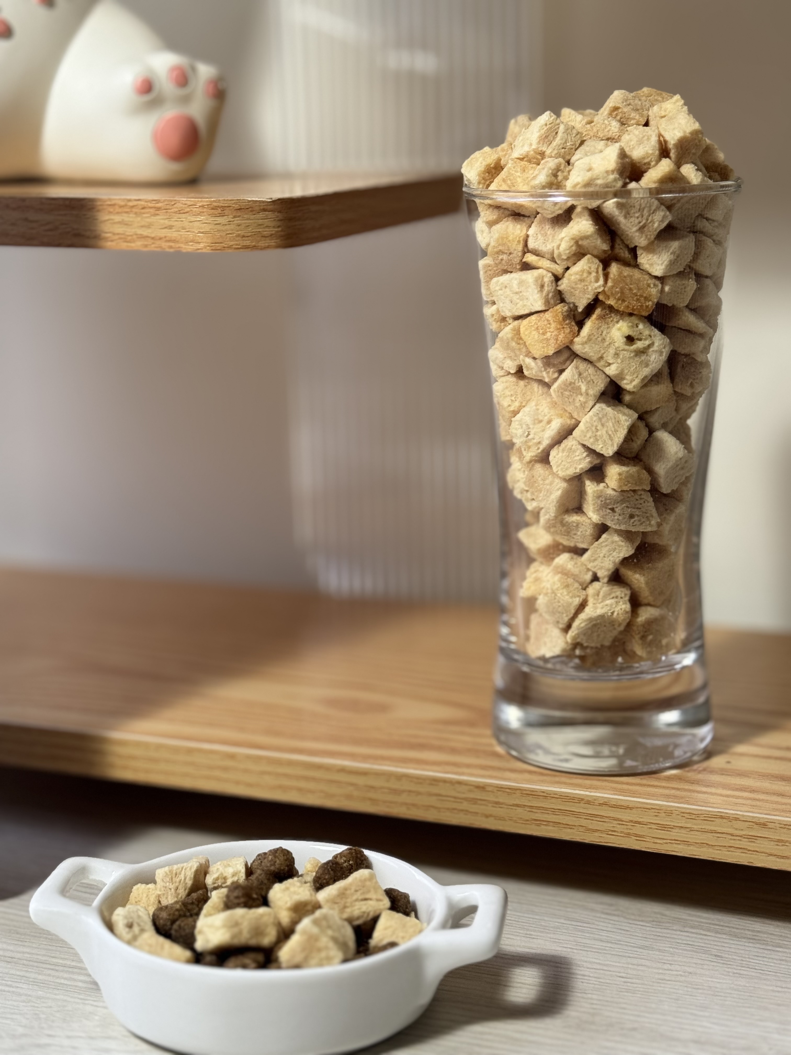 鮮肉凍乾🌟雞肉丁60公克🌟原肉製成｜拌料好心凍｜真空冷凍乾燥