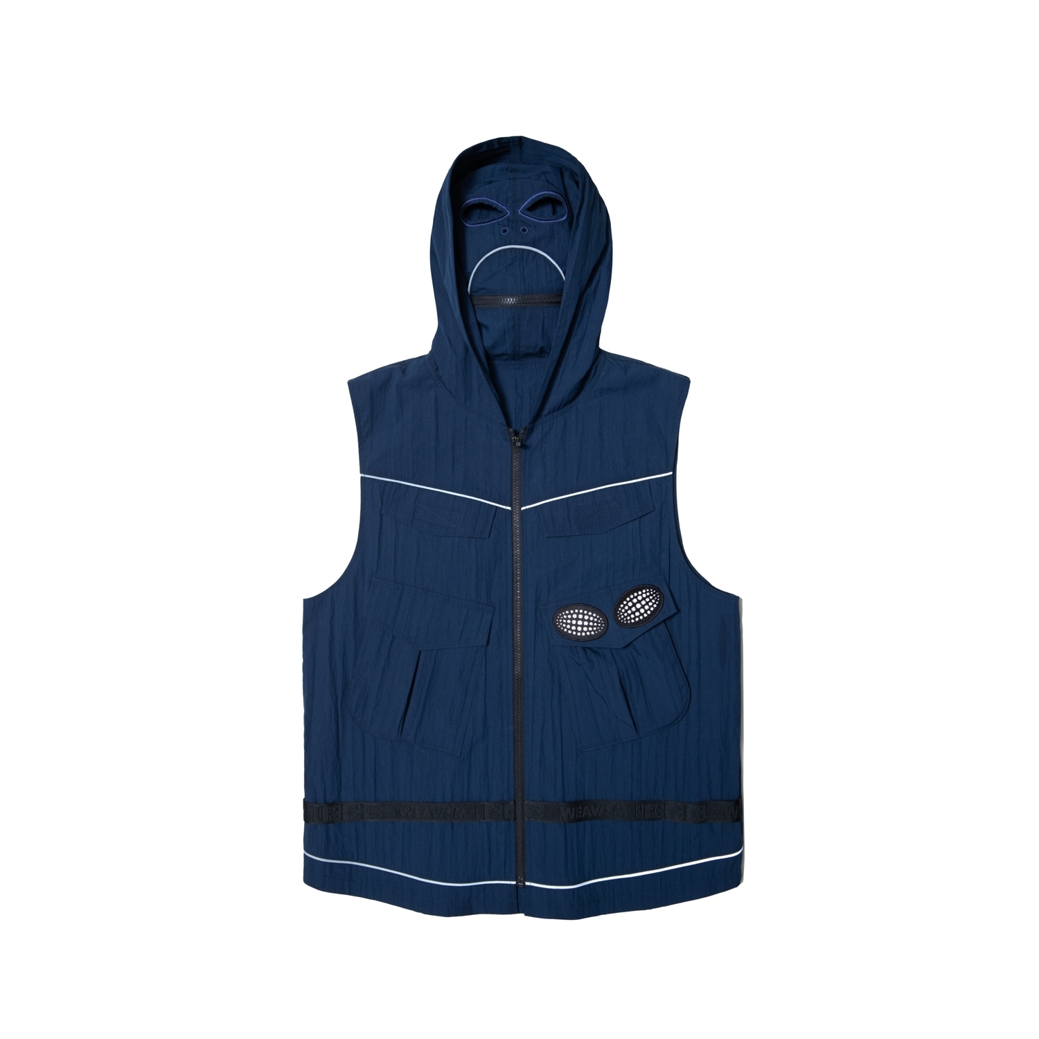 反光矚目機能背心-藍