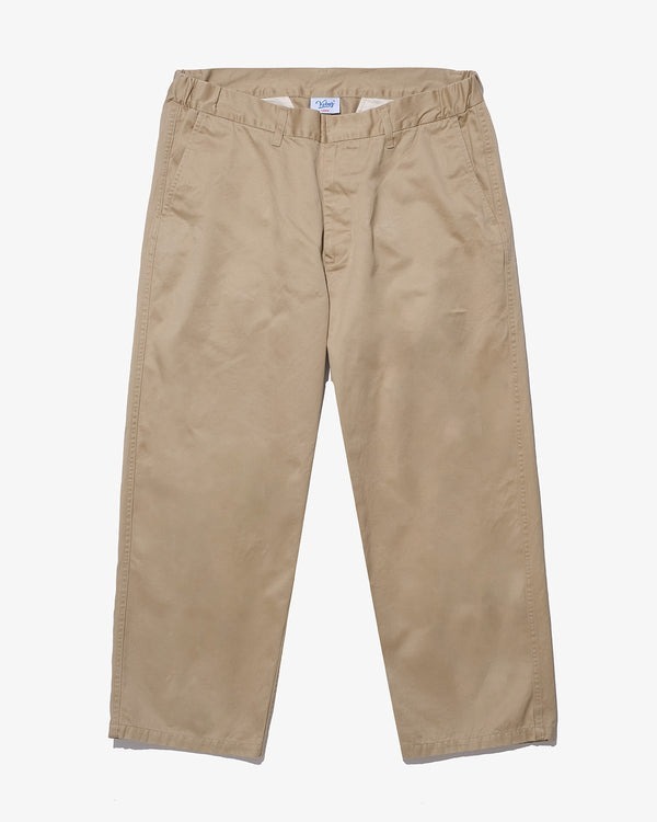 KEBOZ WEST POINT CHINO PANTS WIDE FIT