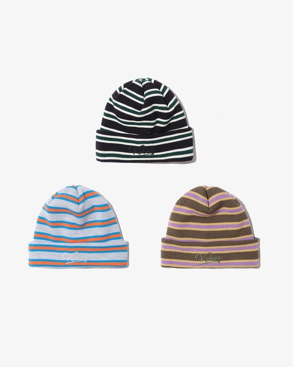 KEBOZ BORDER BEANIE 3