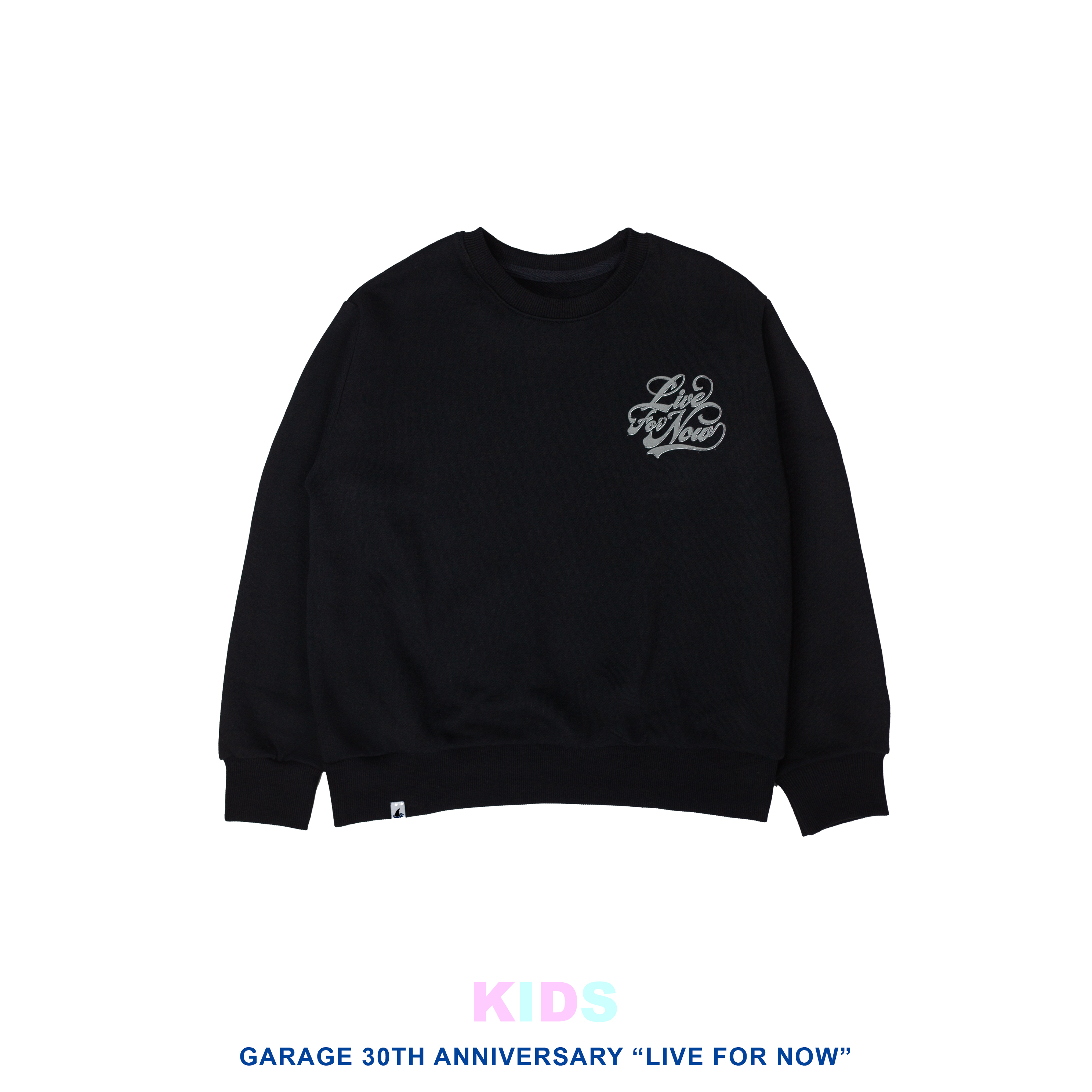 SHADOW 30TH Live For Now Kids Crew / 三十週年"活在當下"童裝衛衣