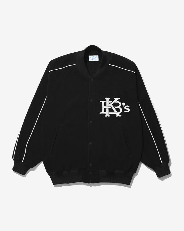 KEBOZ FLEECE VARSITY JACKET