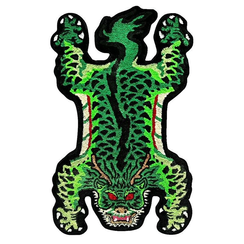 "調貨" RAW EMOTIONS - Mascot Dragon God Rug