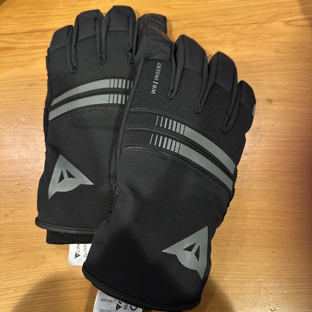 德芯騎士部品屋 Dainese PLAZA 3 D-Dry 短手套 防水 防風 保暖 防寒 可手機觸控 黑灰