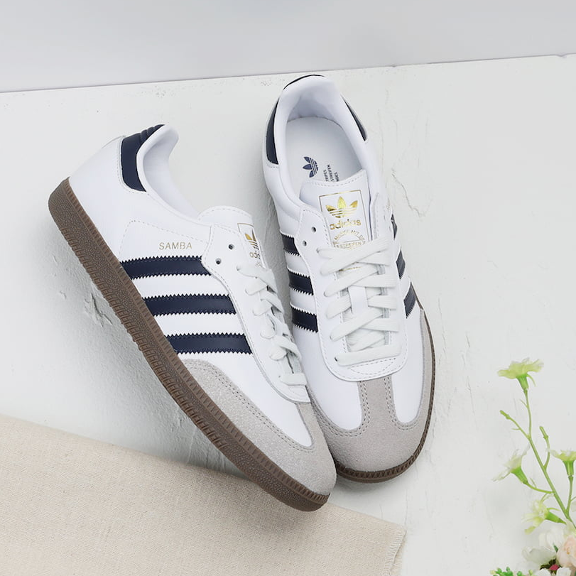 ADIDAS SAMBA OG 海軍藍 餅乾底 [順豐站包郵]