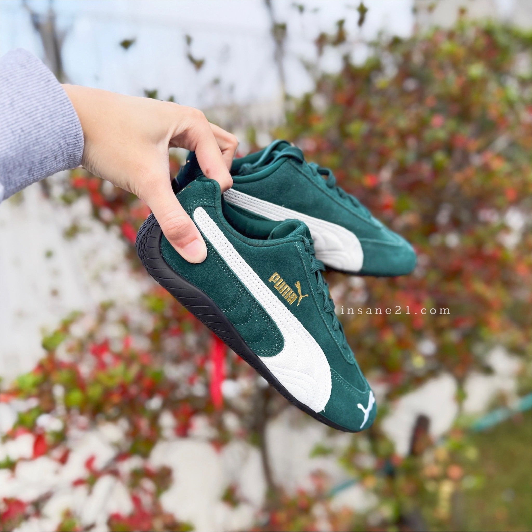 PUMA SPEEDCAT OG "DARK MYRTLE " 森林綠 賽車鞋 398846-12