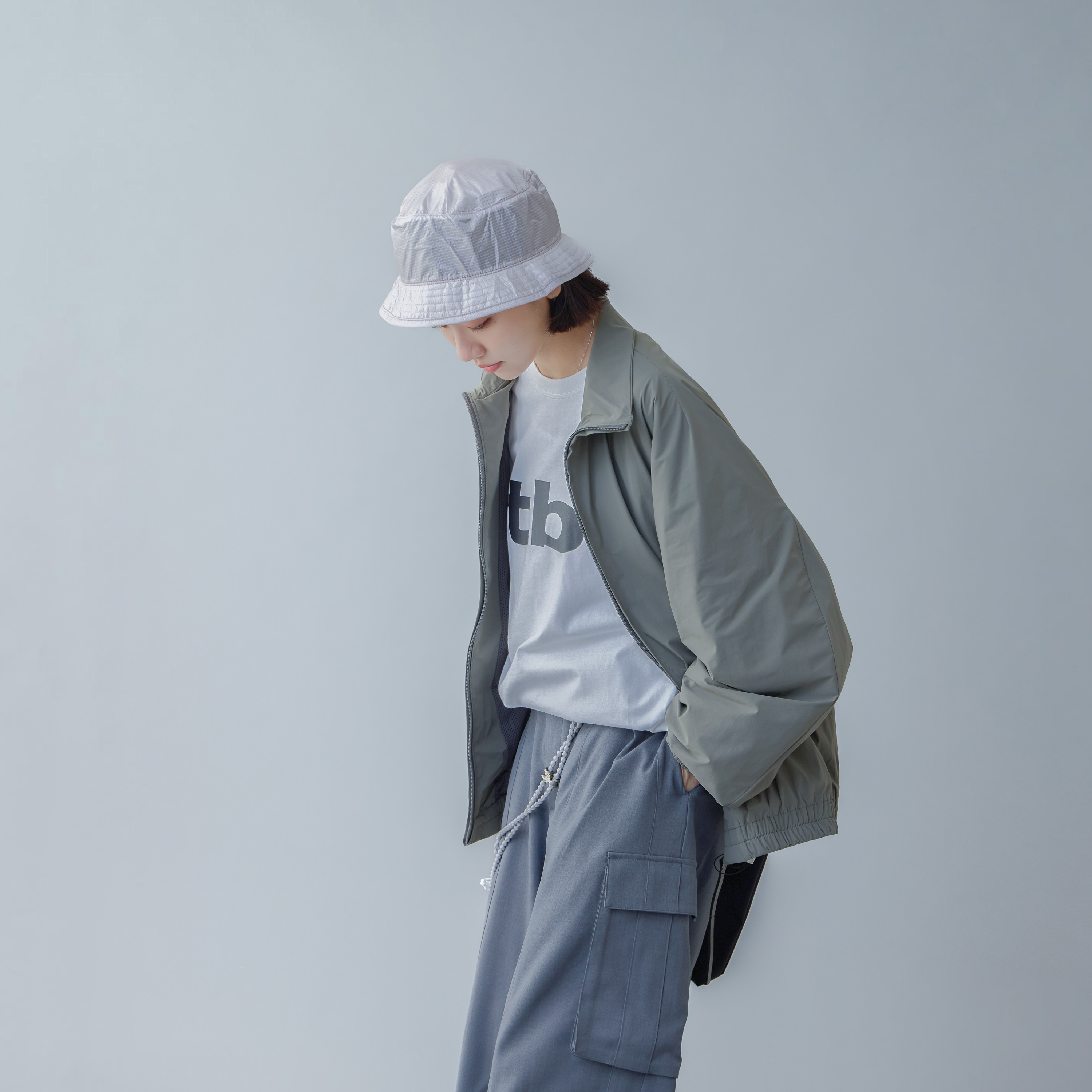 N.HOOLYWOOD - 2242-BL06-001 Stand Collar Blouson