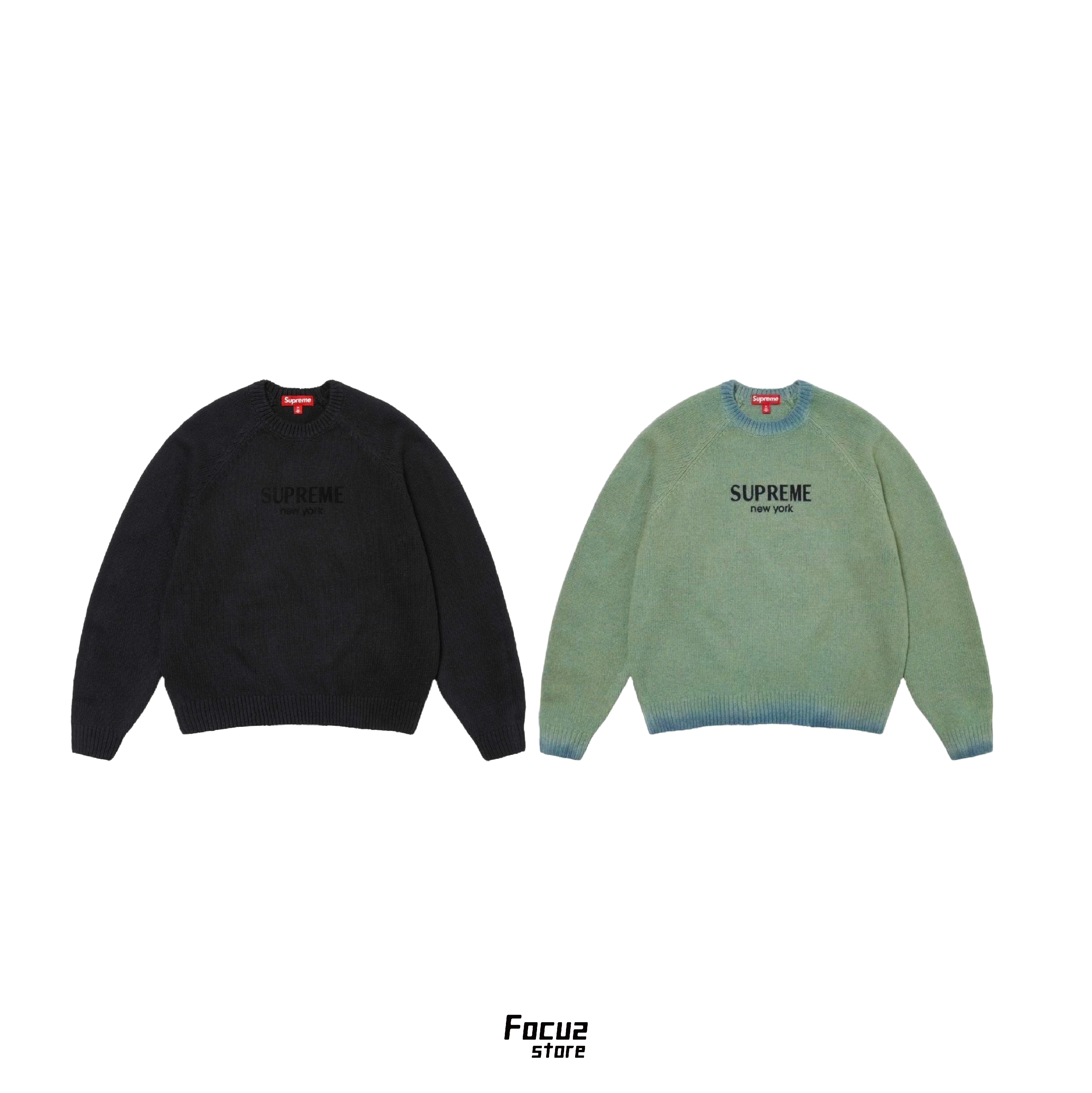 Focus Store】現貨秒發Supreme FW24 Week17 Flocked Logo Swea Focus Store】現貨秒發Supreme FW24 Week17 Flocked Logo Swea