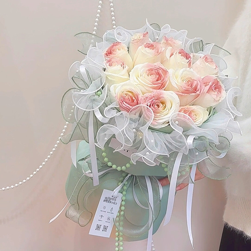 Classic Frenchy Ballet Style Soap Roses Bouquet