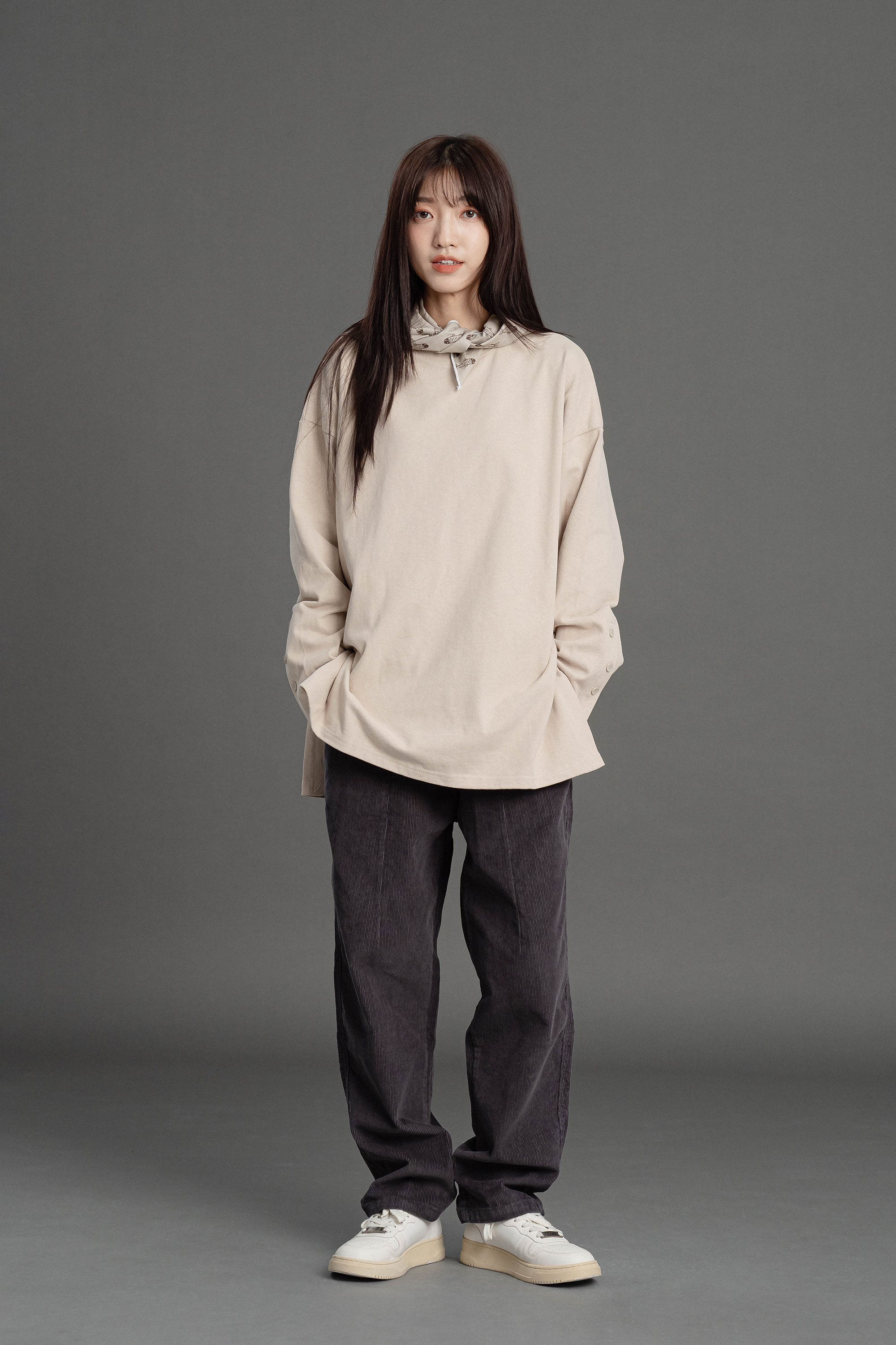 燈心絨直筒長褲 3色