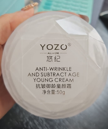 3 YOZO ANTI WRINKLE AND SUBTRACT AGE YOUNG CREAM