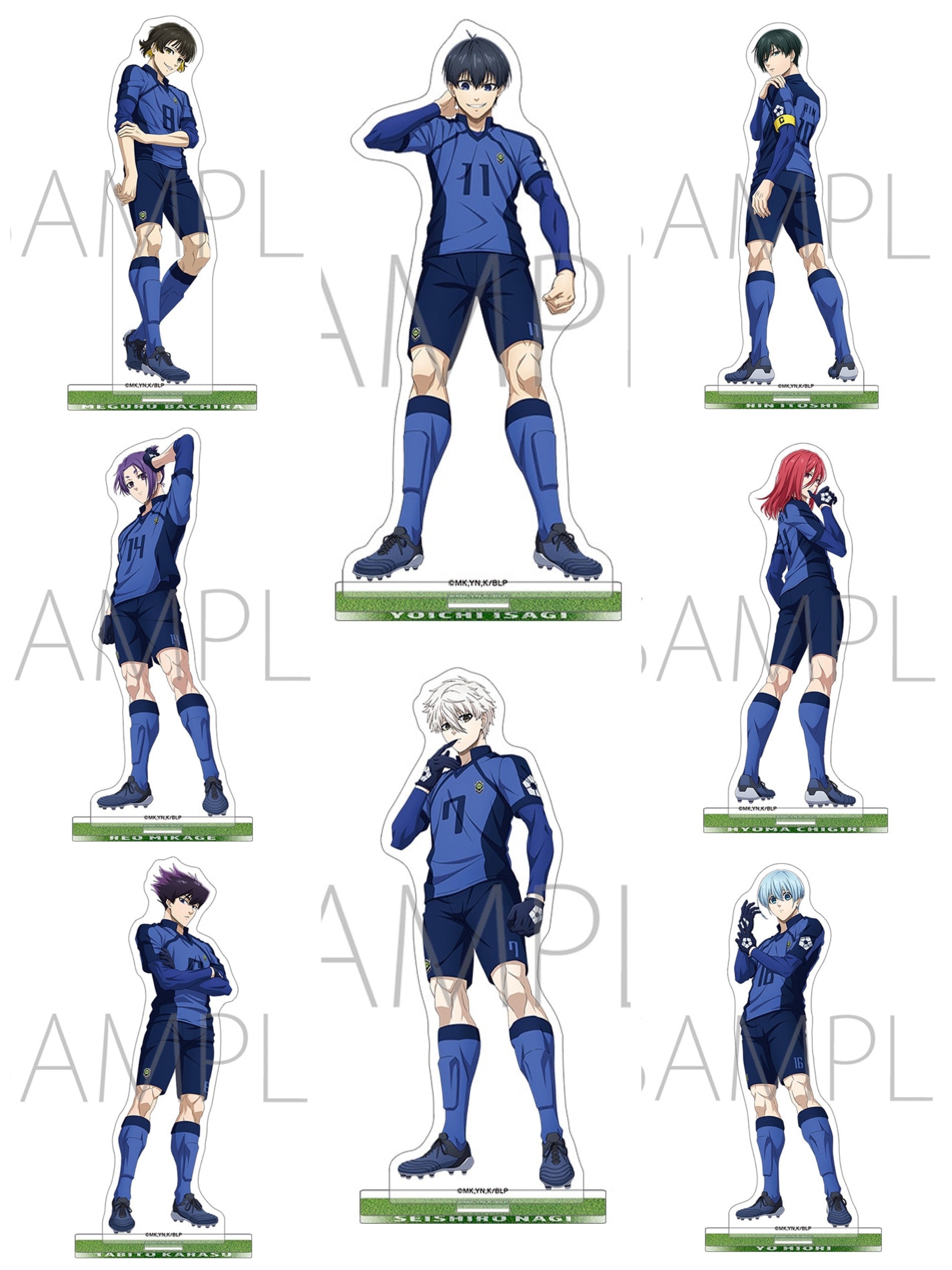 4550621268847 MOVIC 預訂 2025/3月 ブルーロック2期　アクリルスタンド