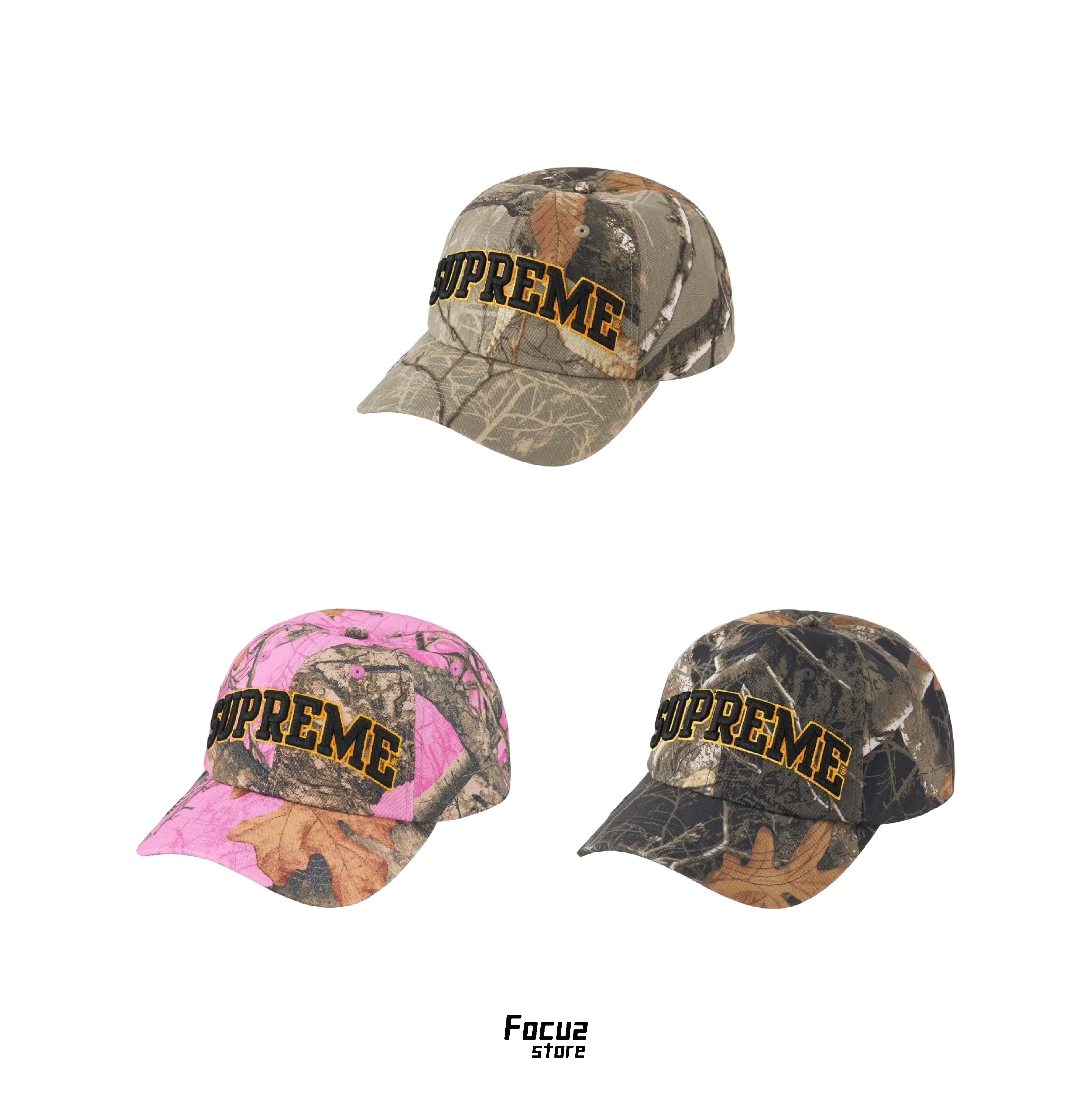 【Focus Store】預購 Supreme FW24 Week14 Difference 6-Panel 三色 枯葉 六分割帽 老帽