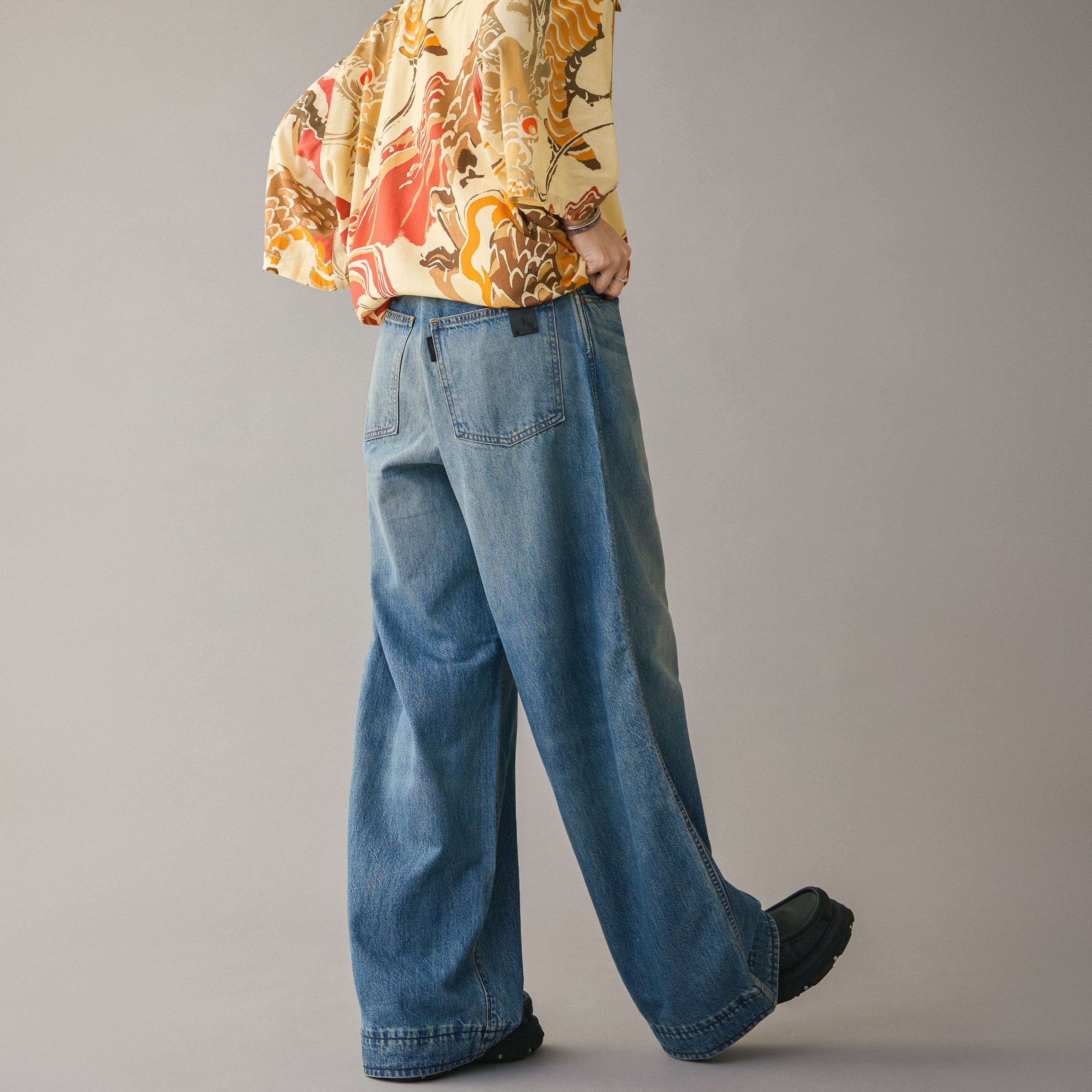 N.HOOLYWOOD - 2241-CP20-009 5 Pocket Baggy Pants