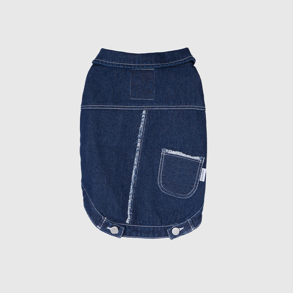 PETS WEAR | 鬚邊牛仔背心