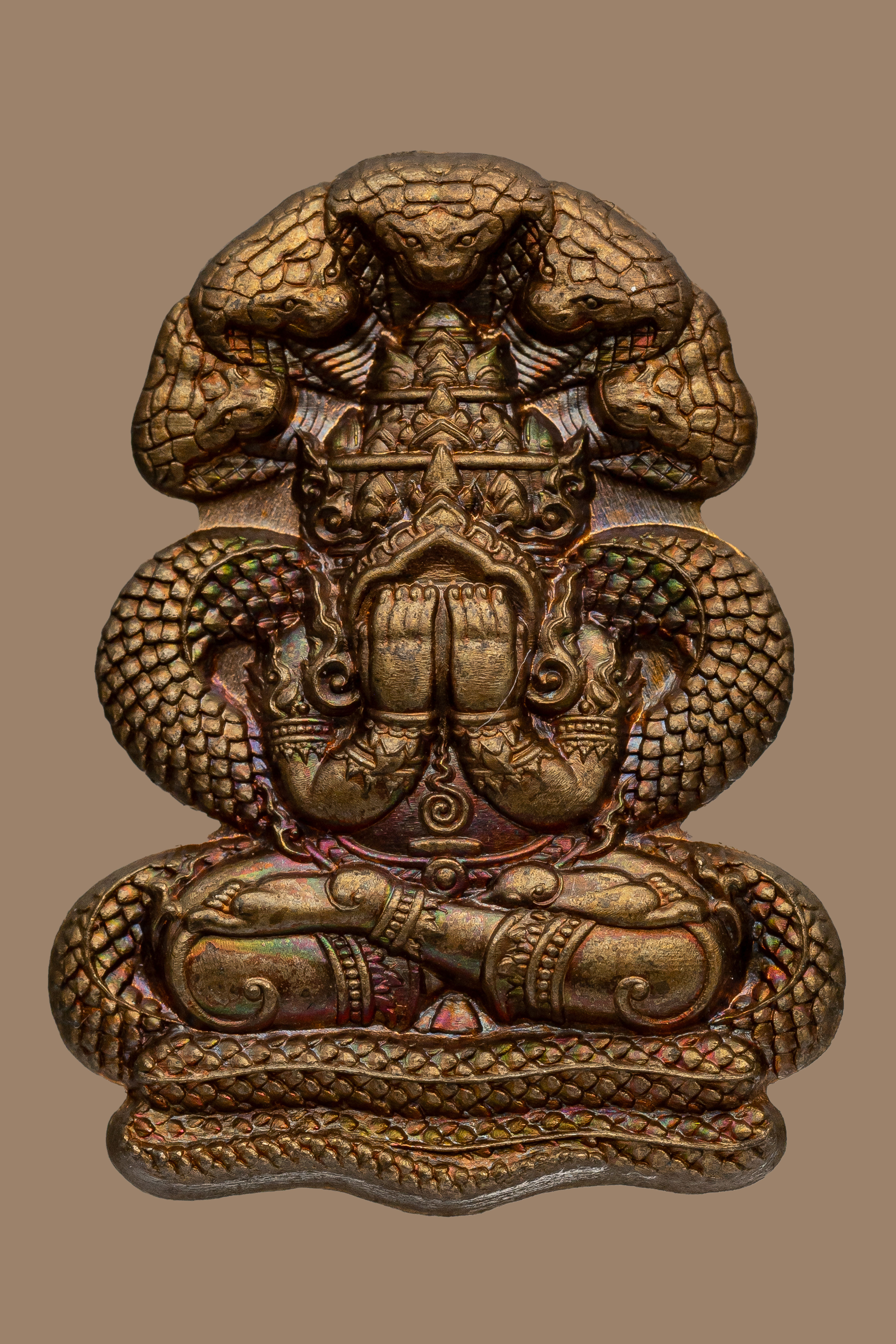 『泰國佛牌』帕阿贊初 澤度金『萊派 戰無不勝』 帕必打 旁帕干 萊派 07241010