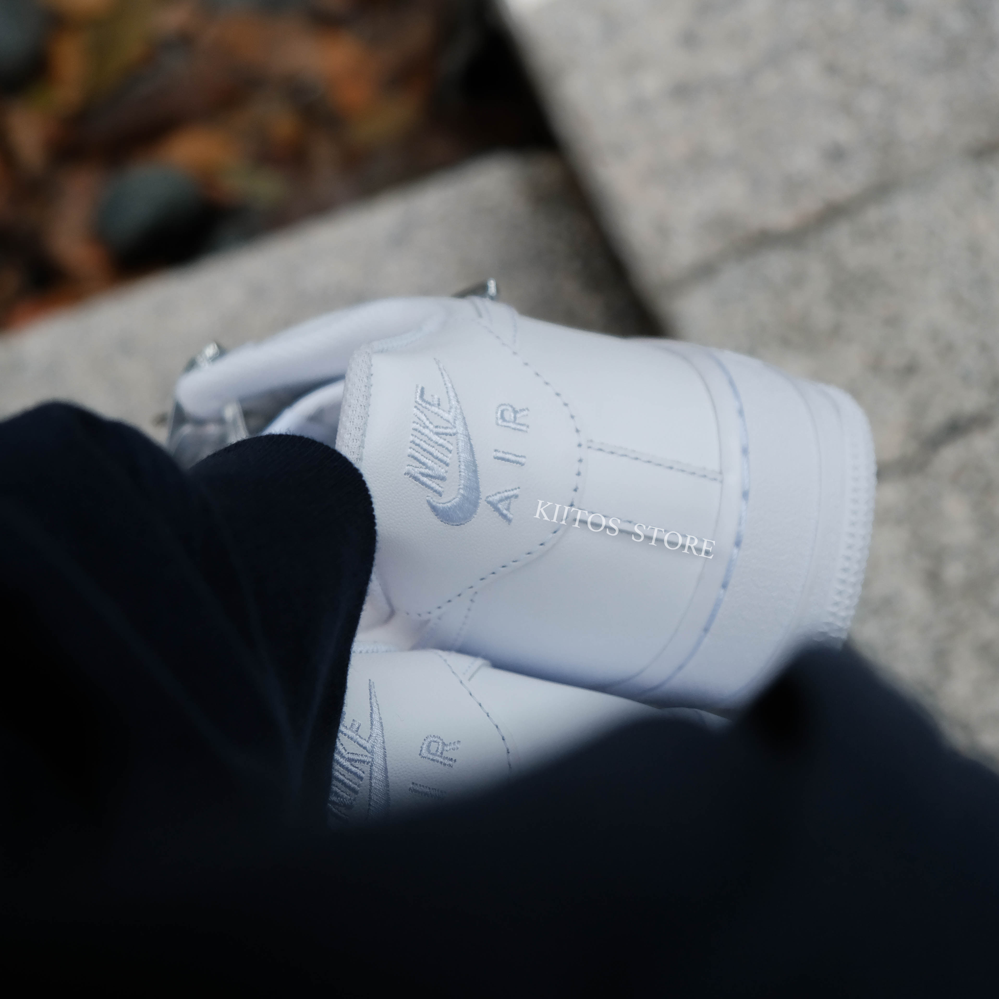 NIKE AIR FORCE 1金屬騎士縫線 AF1 訂製款