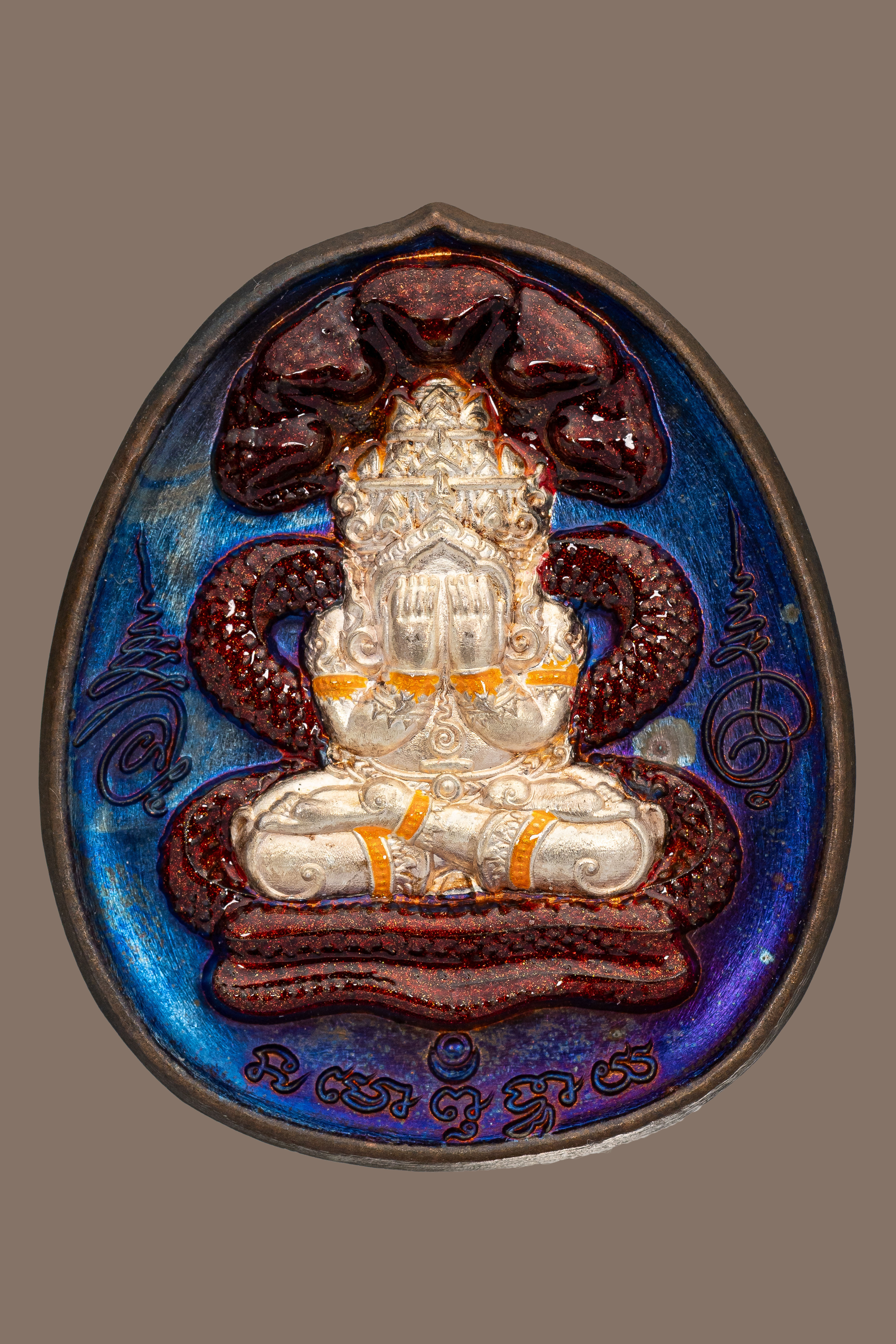 『泰國佛牌』帕阿贊初 澤度金『萊派 戰無不勝』 帕必打 旁帕干 萊派 01241010