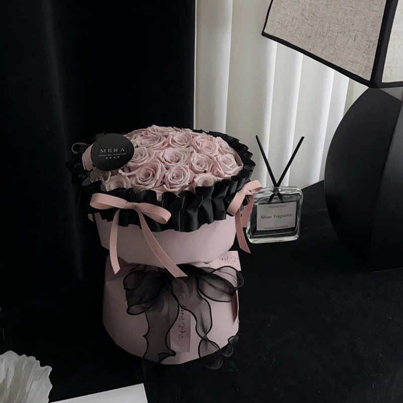 Ballet Royal Aesthetic Artificial Roses Bouquet - 21 Stalks