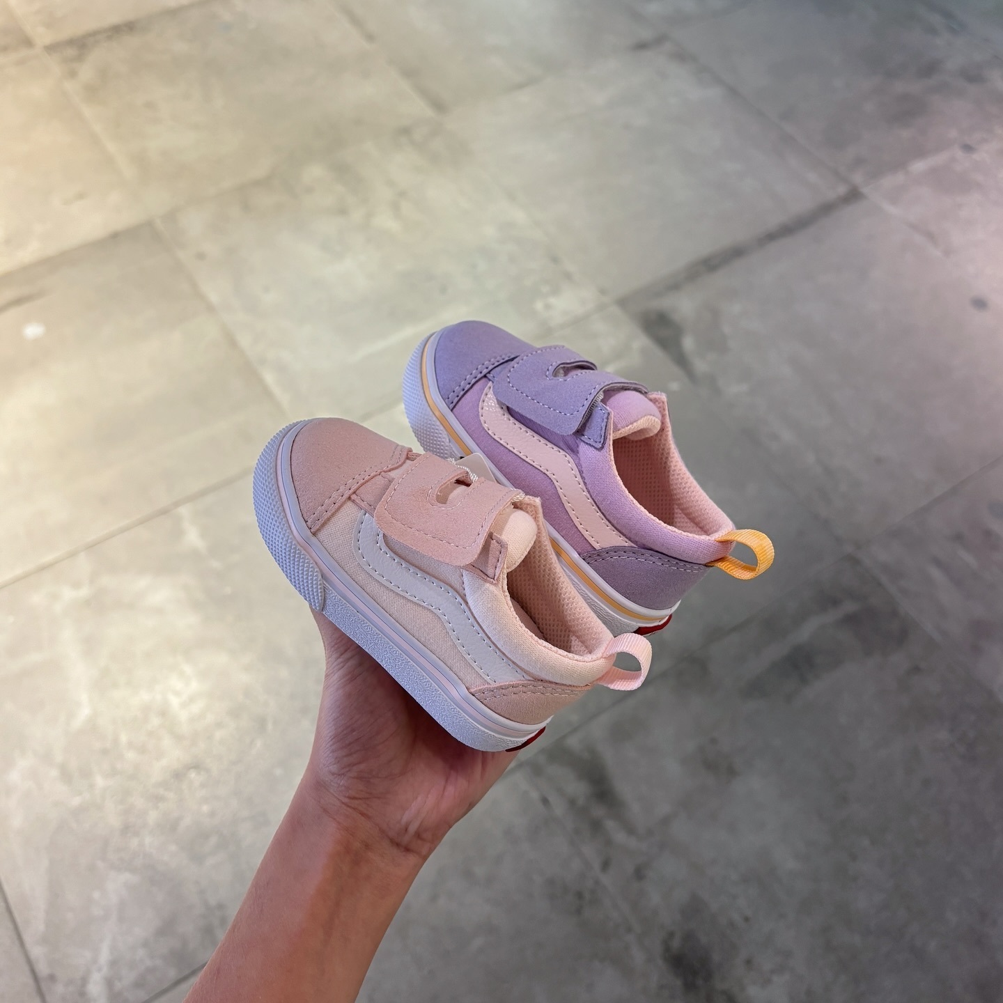 Vans Old Skool 日本限定 紫色 粉色 魔鬼氈 小童 中童 童鞋 V36TDL