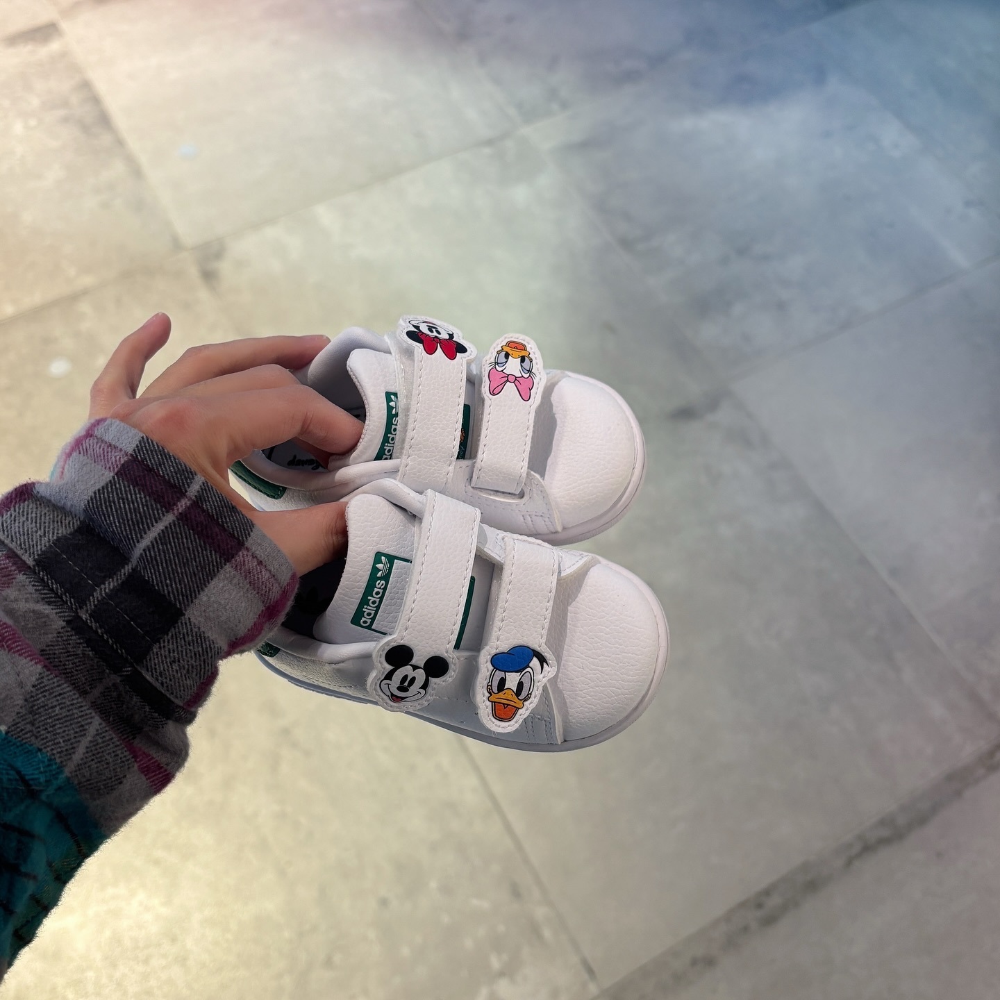 Adidas Originals Stan Smith CF 日本新款 迪士尼 聯名款 史密斯 魔鬼氈 小童 中童 童鞋 JH7440