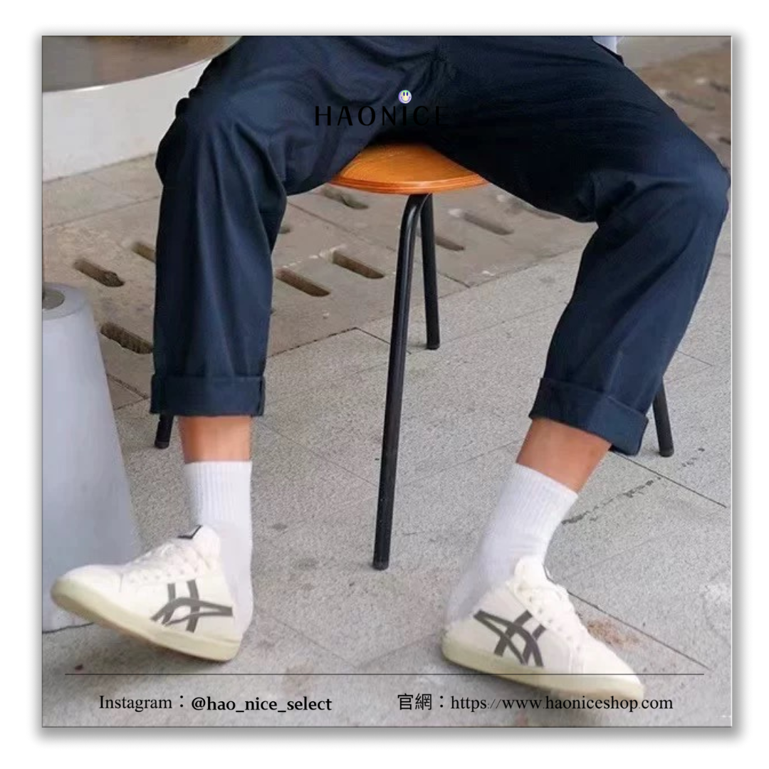 【HAO NICE】Onitsuka Tiger 鬼塚虎DD TRAINER SABOT絨毛可愛拖鞋 休閒穿搭必備款