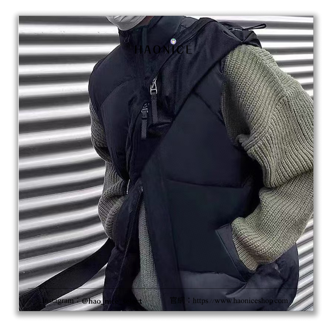 【HAO NICE】 美式潮流 FOG Essentials STACK FEAR OF GOD ESSENTIALS秋冬新款 羽绒背心 素色百搭