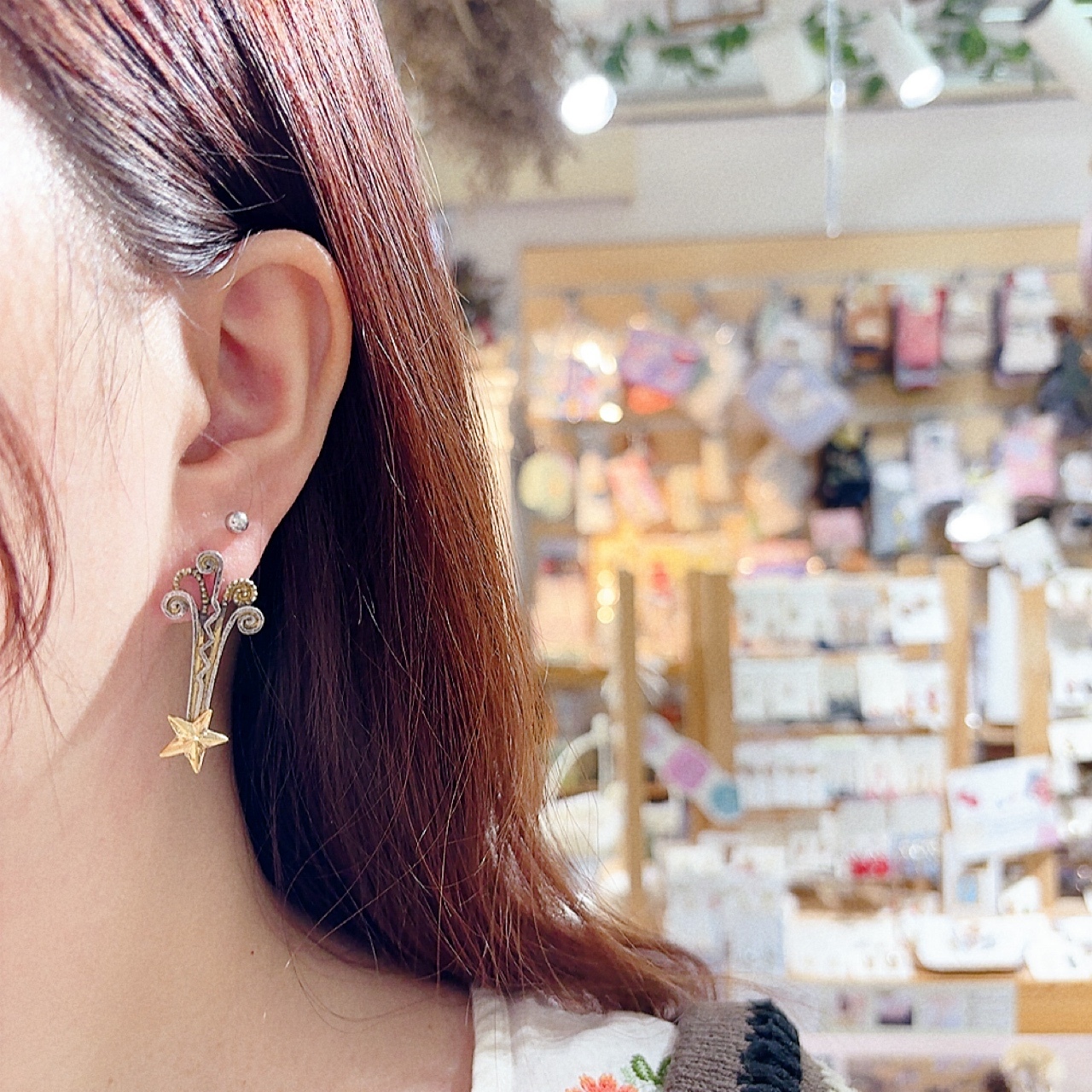 流星耳環
