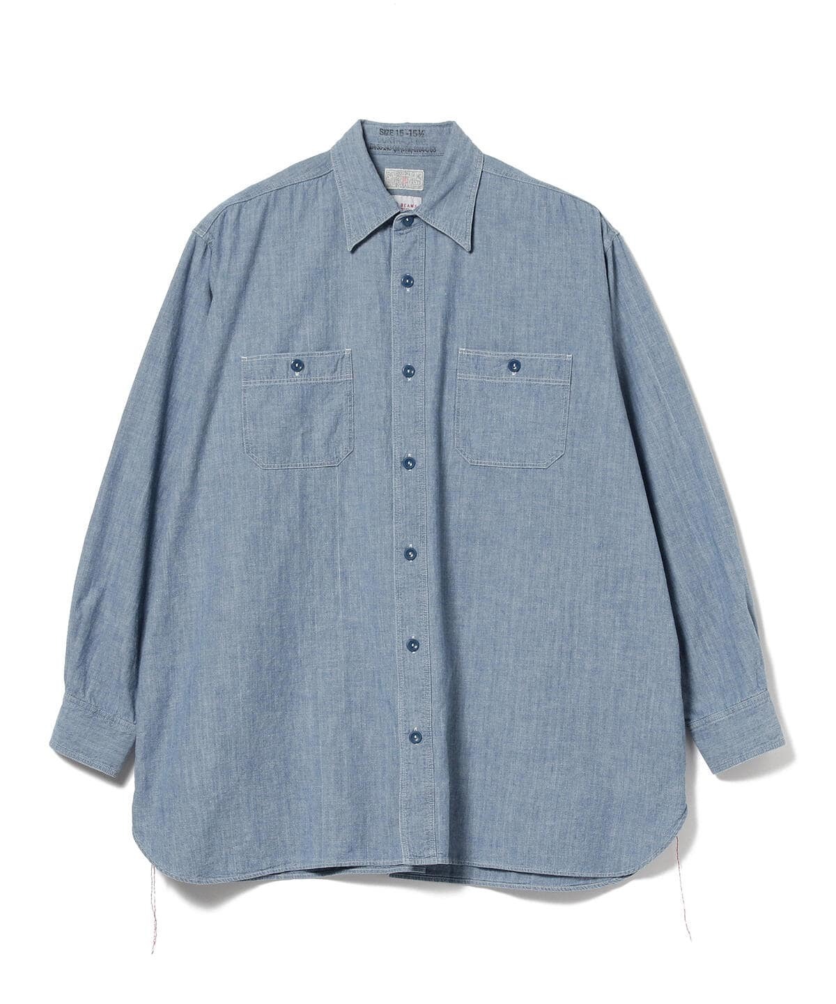 2024AW BEAMS JAPAN BUZZ RICKSON'S Chambray Shirt 聯名 牛津 長袖 襯衫 現貨