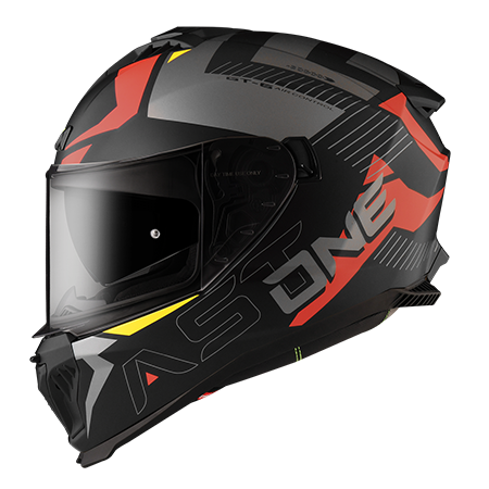 ASTONE GT6 平黑 YB02紅 彩繪 全罩式帽款