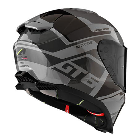 ASTONE GT6 灰 YB01黑 彩繪 全罩式帽款