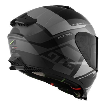 ASTONE GT6 平黑YB01灰 彩繪 全罩式帽款