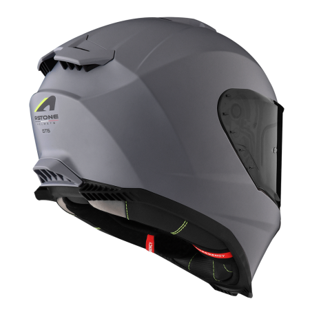 ASTONE GT6 平灰 素色 全罩式帽款