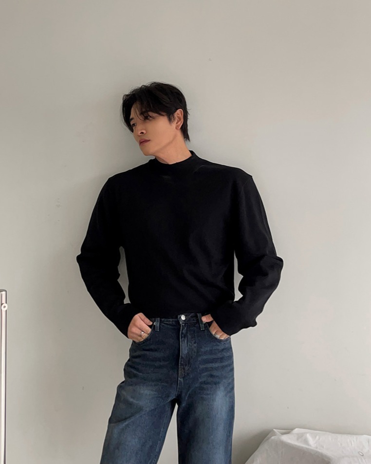 Steady 半領針織衫