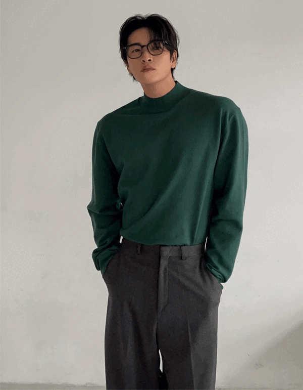 Steady 半領針織衫