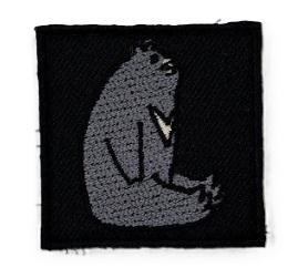 《森林動物》刺繡魔鬼氈-方形