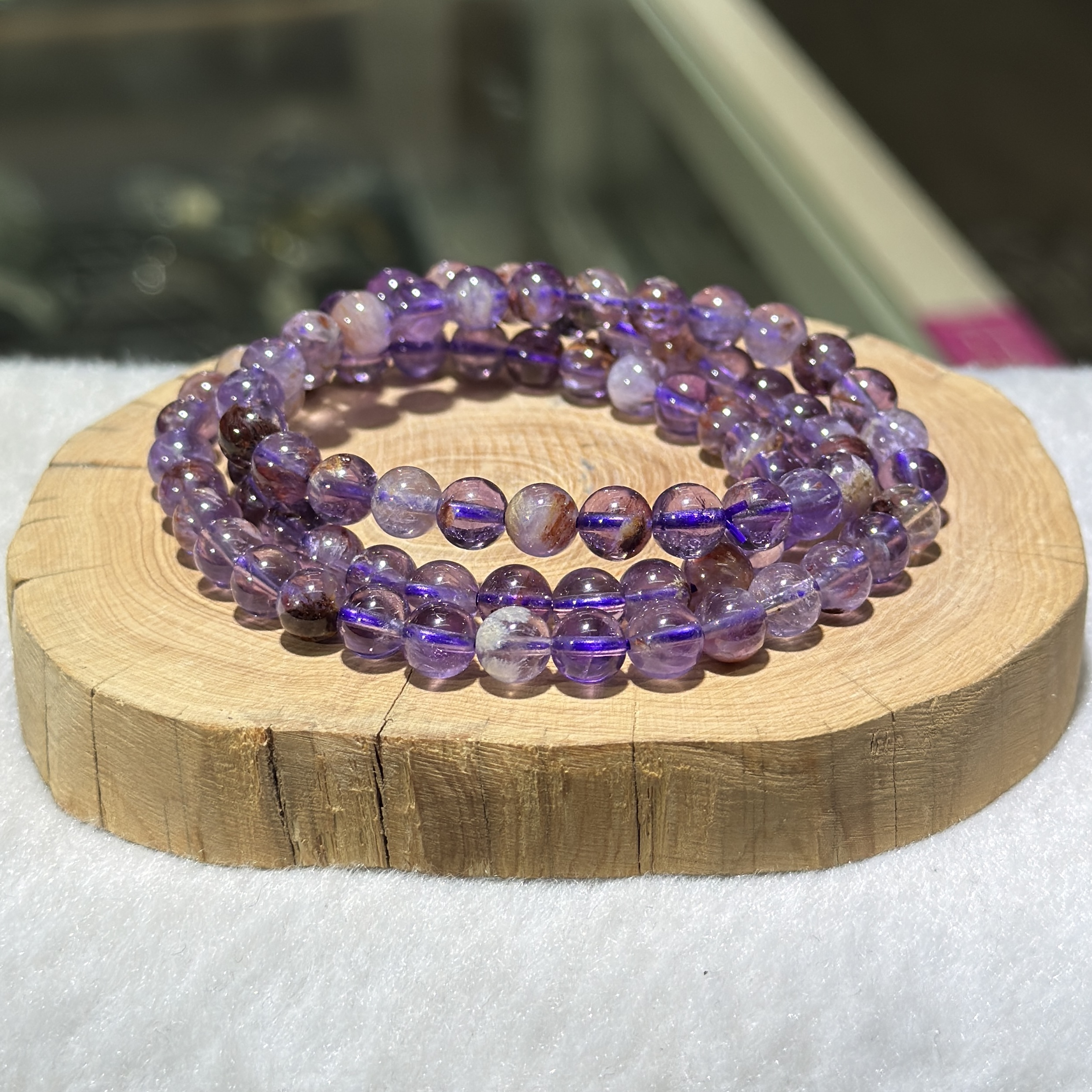 紫幽靈多圈 6.5 mm +/-