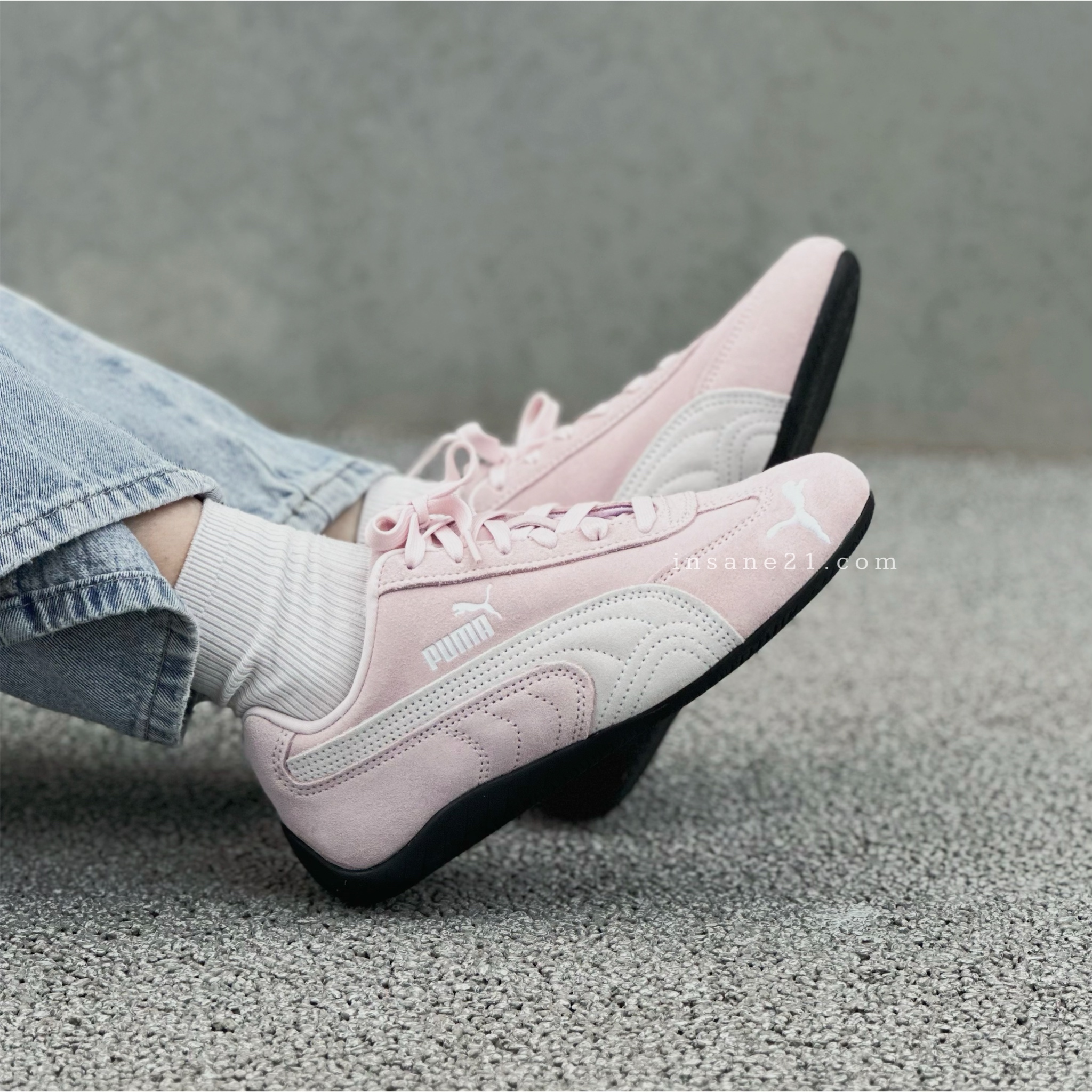 PUMA SPEEDCAT OG "CLOUD PINK"櫻花粉 賽車鞋 芭蕾風 女鞋 398846-04