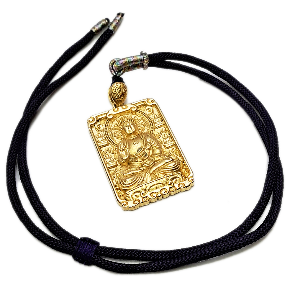 阿彌陀佛 {沙金}中國結項鍊【十方】154198