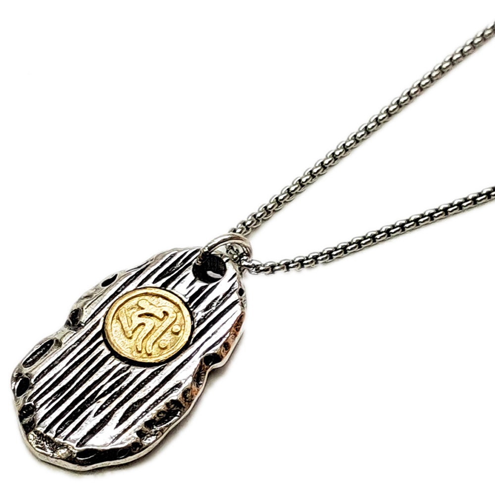 阿彌陀佛{種子字}鈦鋼項鍊【十方】154208