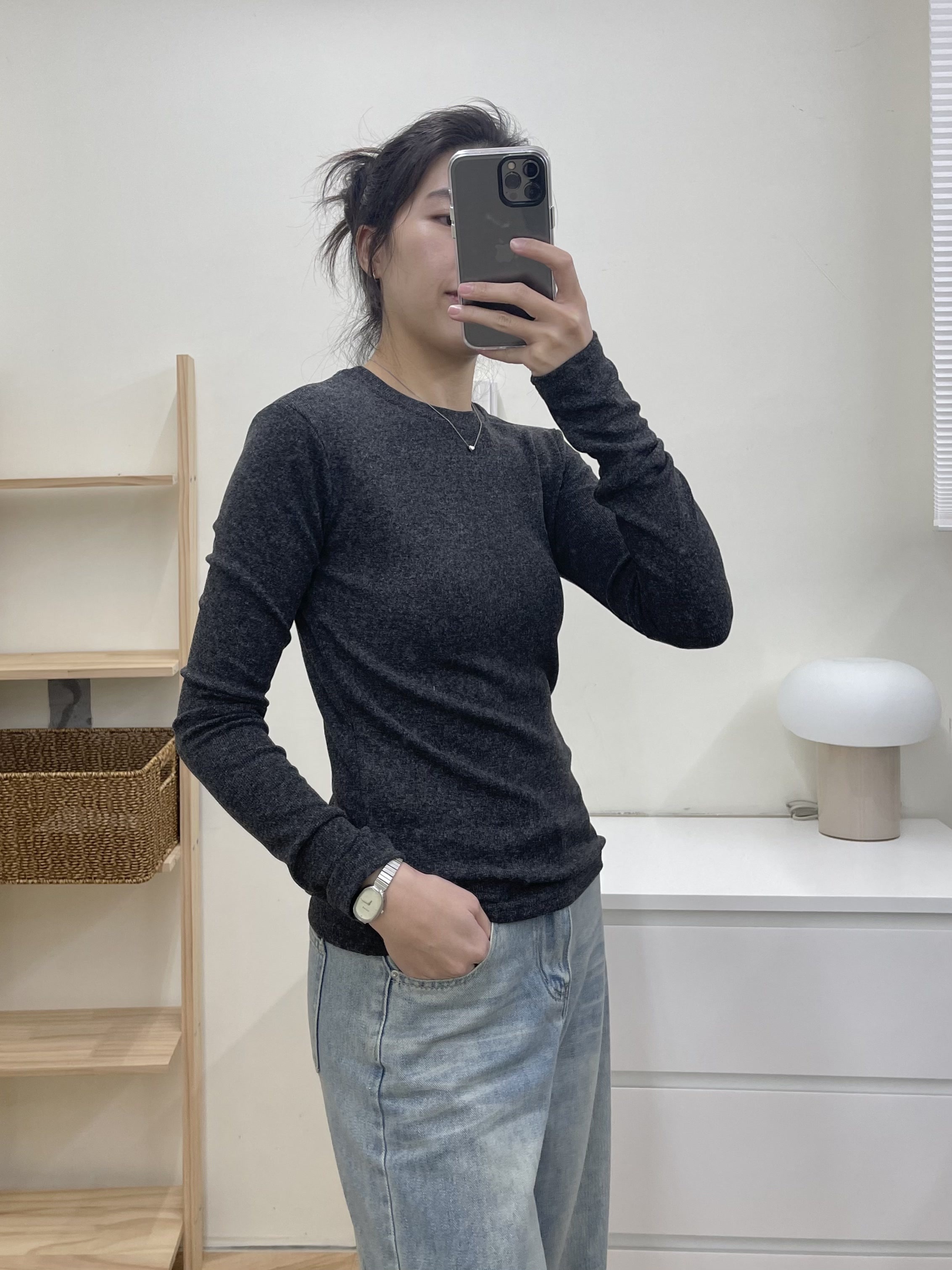 親膚顯瘦棉上衣*5色