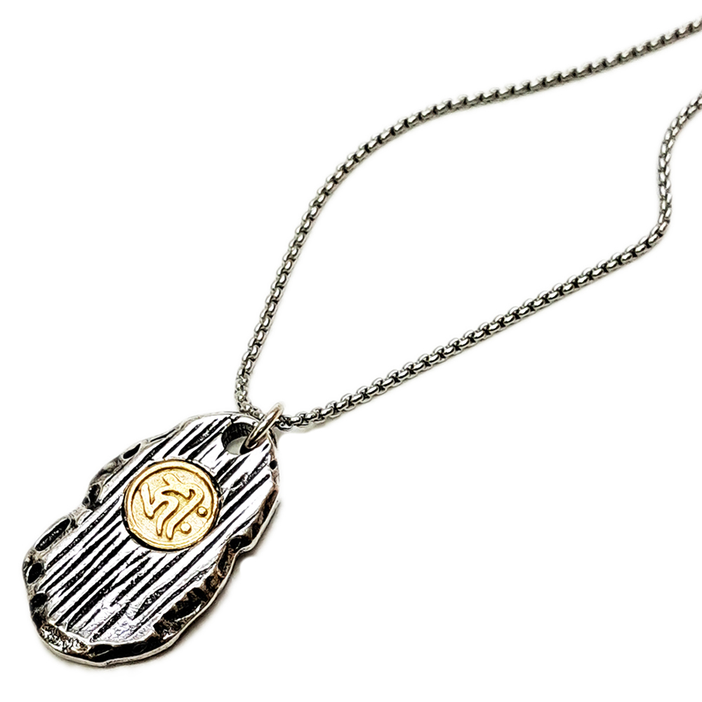 千手觀音{種子字}鈦鋼項鍊【十方】154210