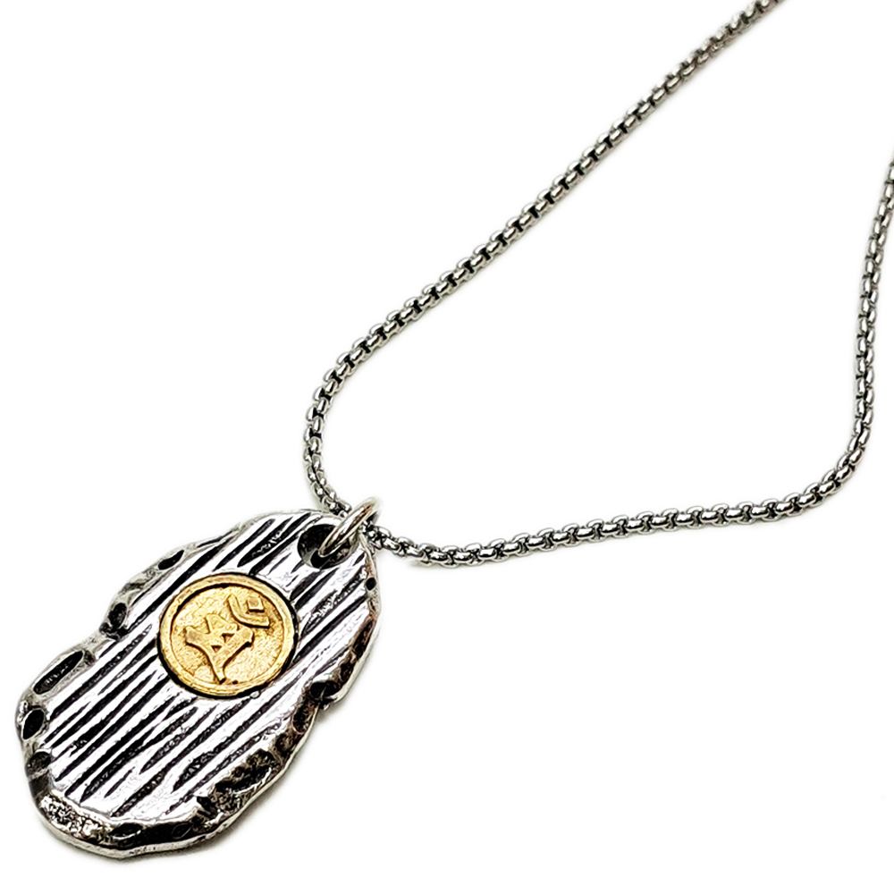 文殊菩薩{種子字}鈦鋼項鍊【十方】154211